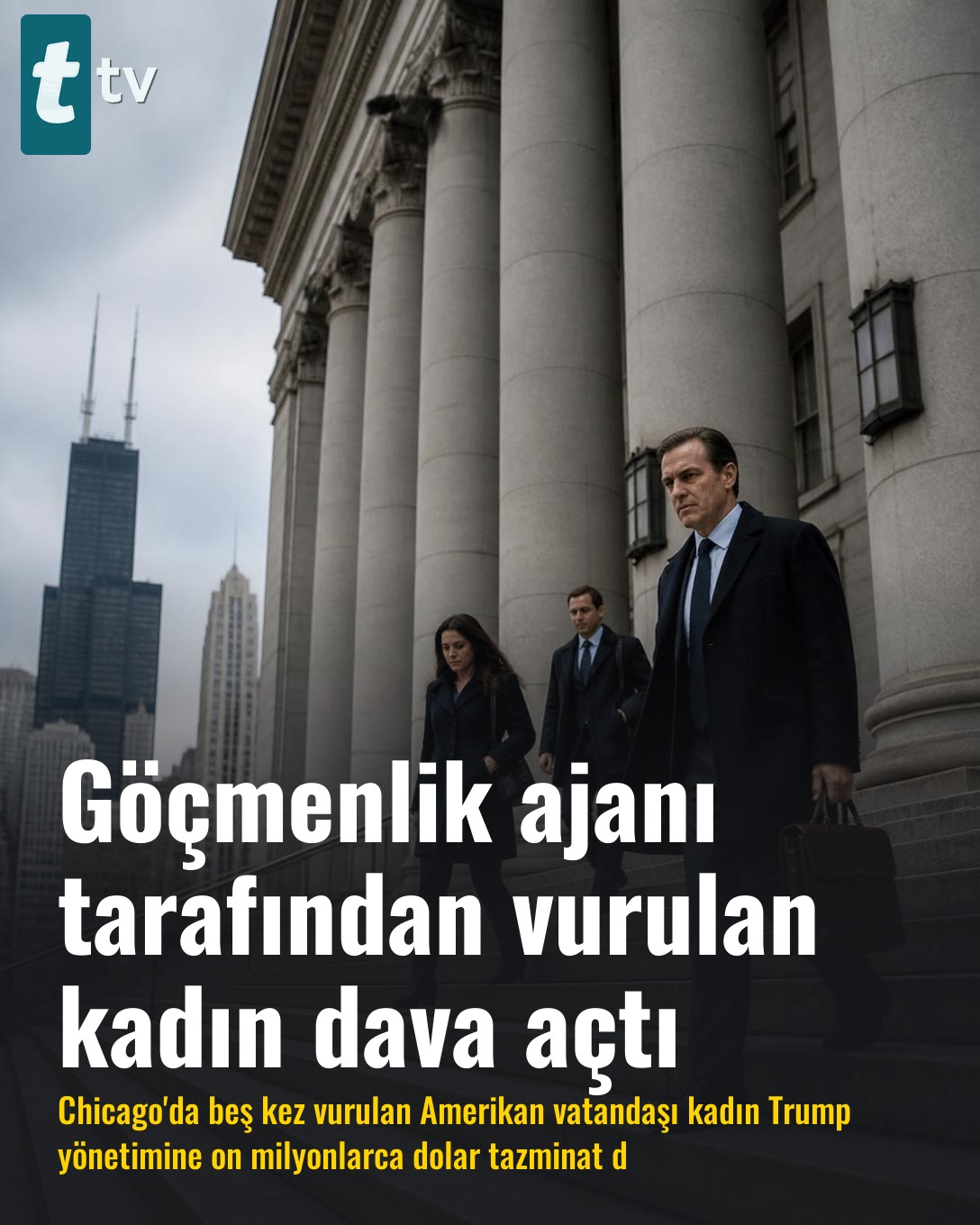 Göçmenlik ajanı tarafından vurulan kadın dava açtı