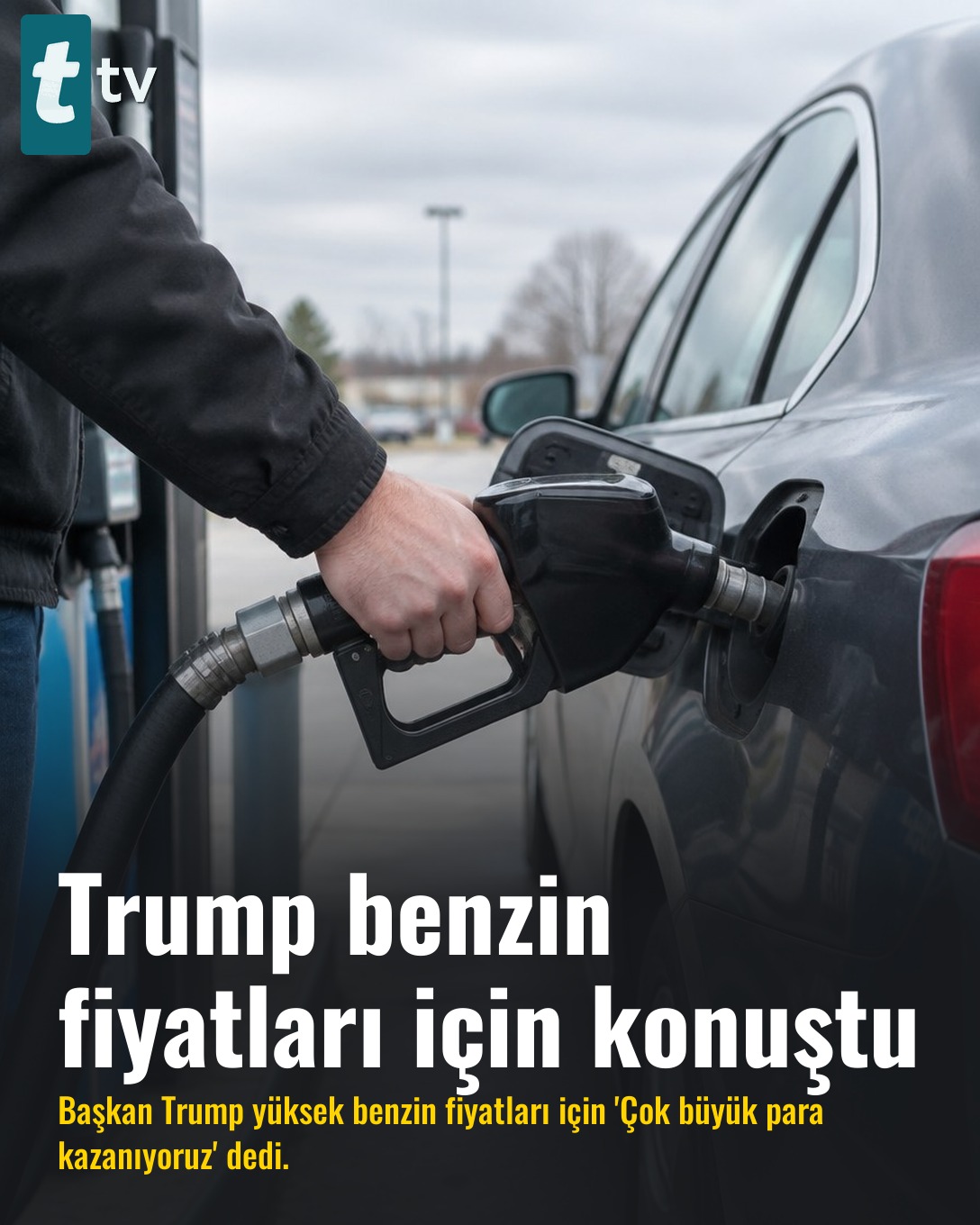 Trump benzin fiyatları için konuştu