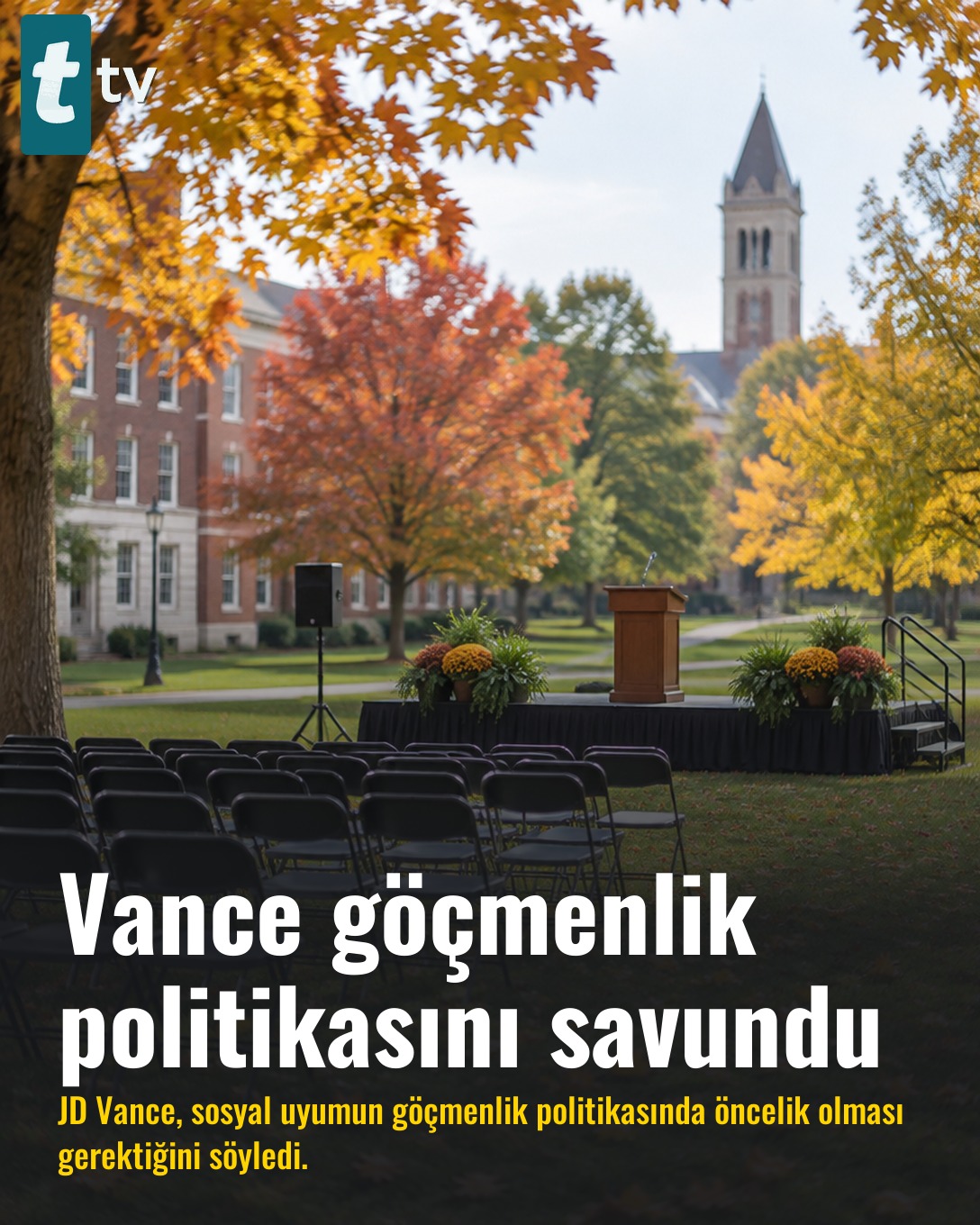 Vance göçmenlik politikasını savundu