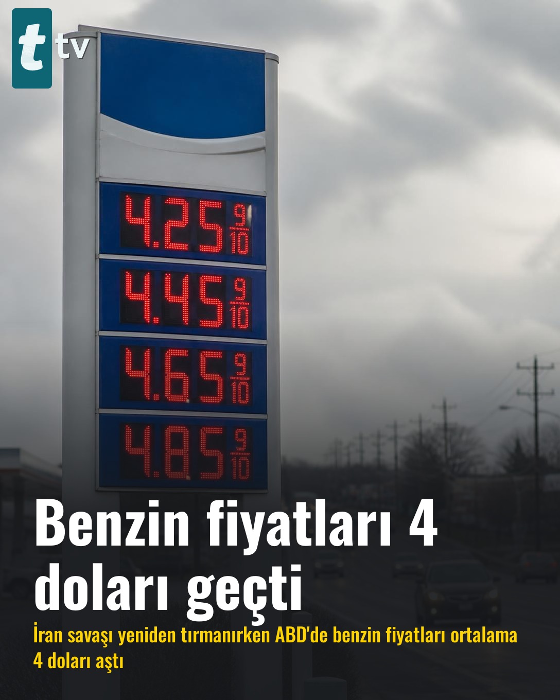 Benzin fiyatları 4 doları geçti