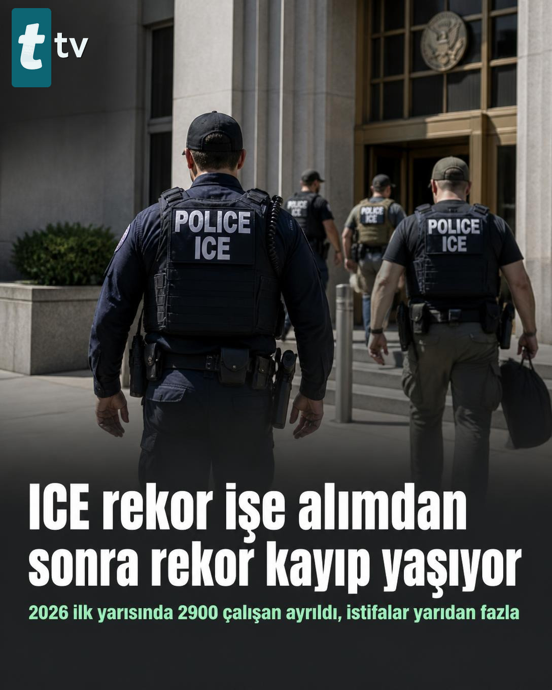 ICE rekor işe alımdan sonra rekor kayıp yaşıyor