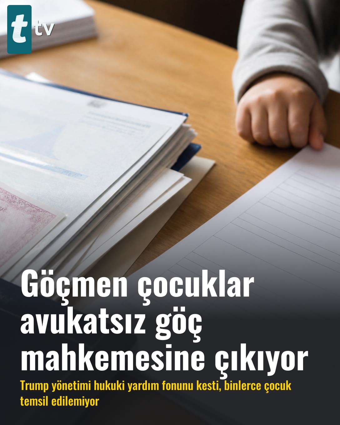 Göçmen çocuklar avukatsız göç mahkemesine çıkıyor