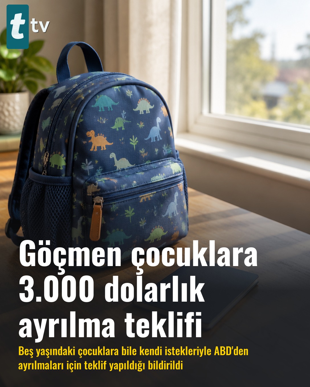 Göçmen çocuklara 3.000 dolarlık ayrılma teklifi