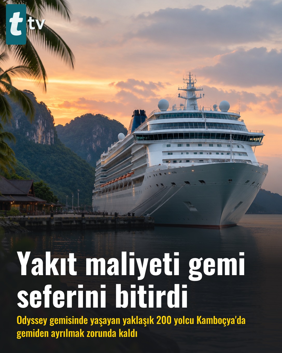 Yakıt maliyeti gemi seferini bitirdi