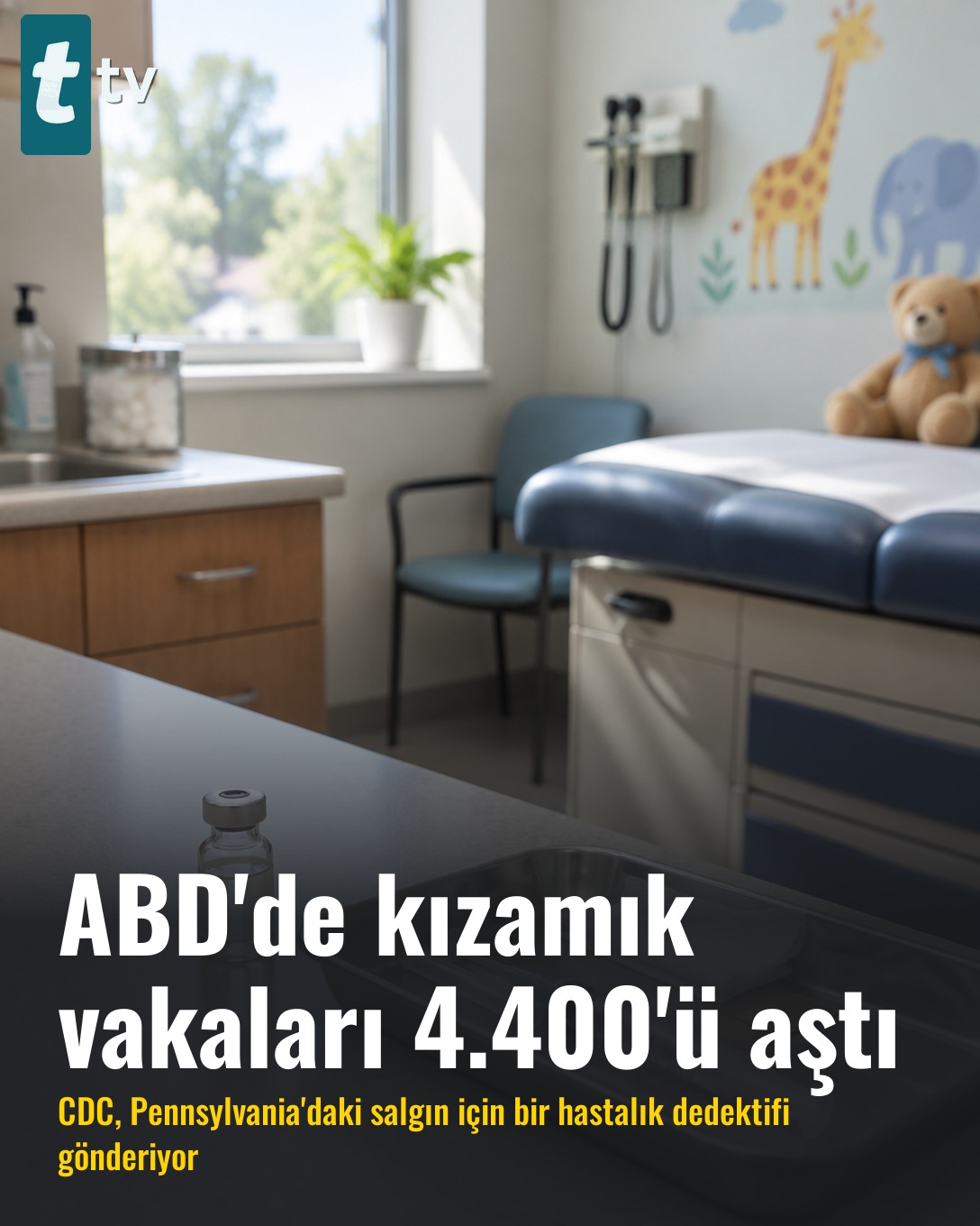 ABD'de kızamık vakaları 4.400'ü aştı