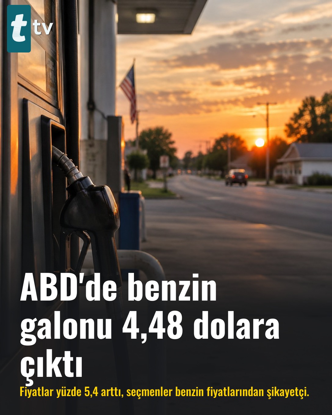 ABD'de benzin galonu 4,48 dolara çıktı
