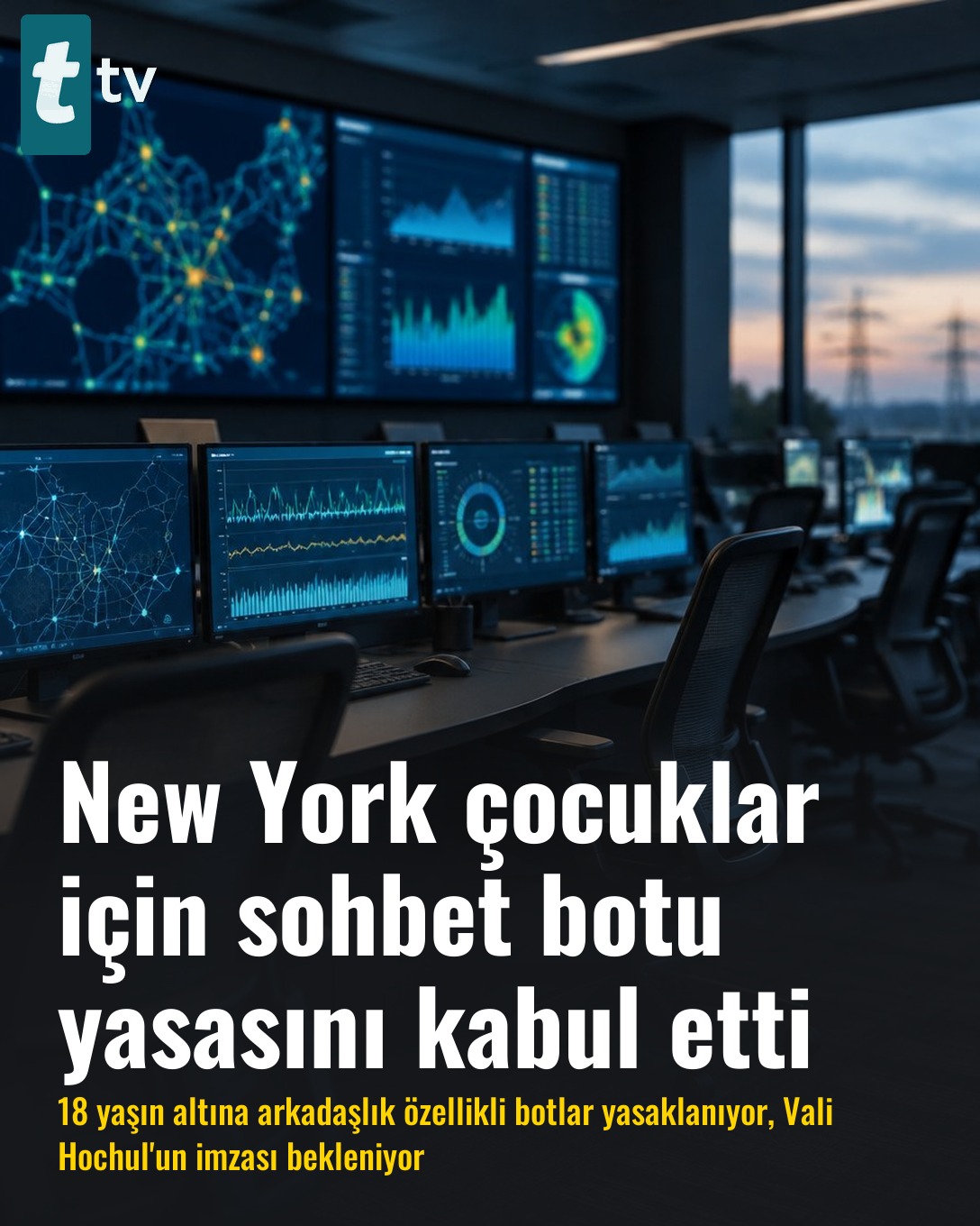 New York çocuklar için sohbet botu yasasını kabul etti