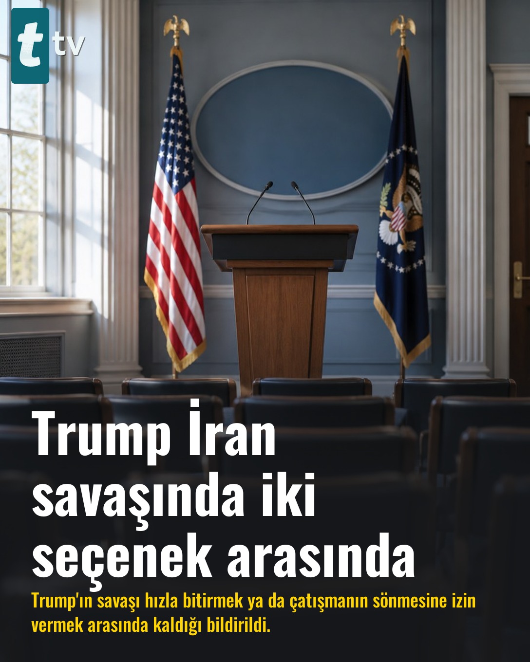 Trump İran savaşında iki seçenek arasında