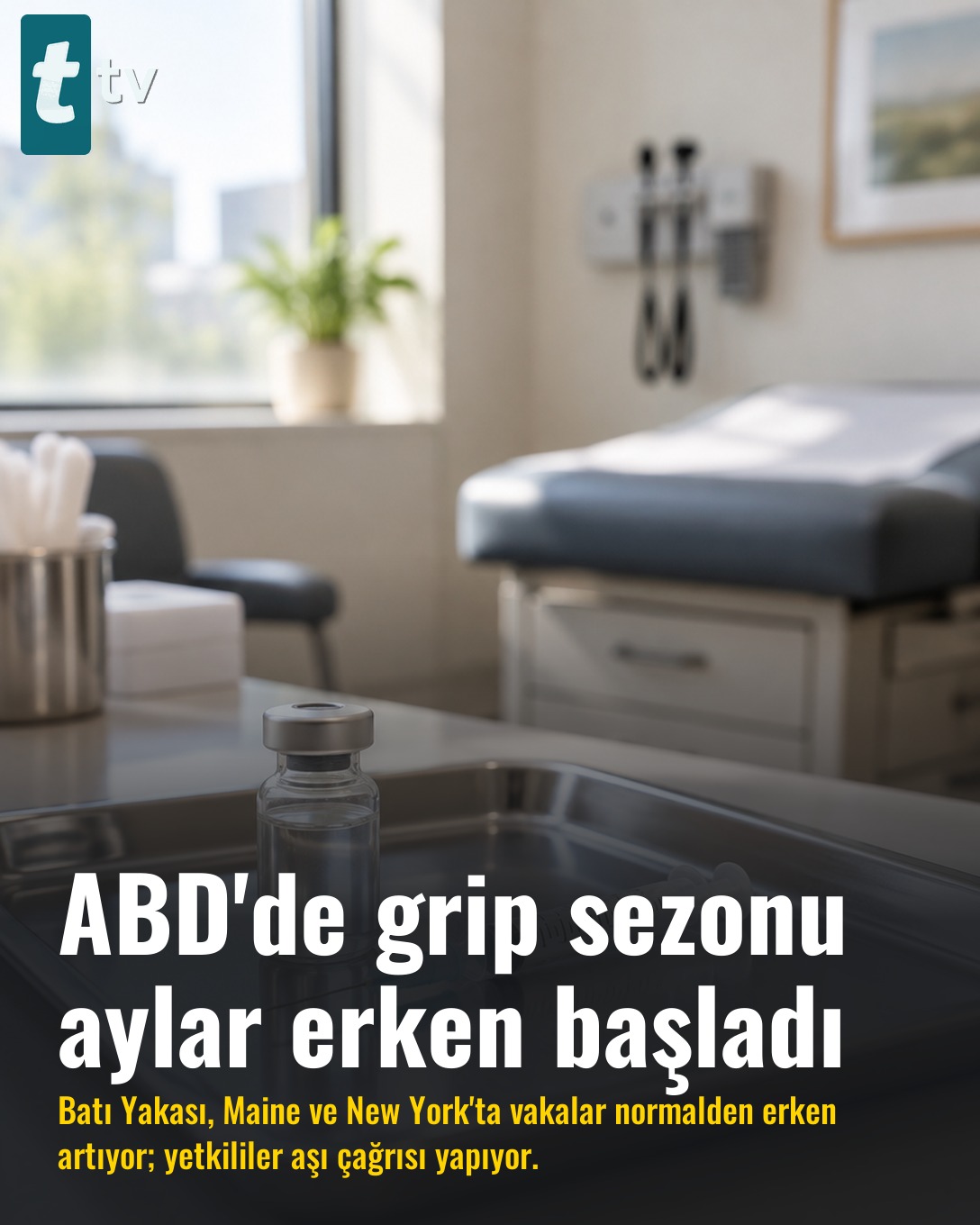 ABD'de grip sezonu aylar erken başladı