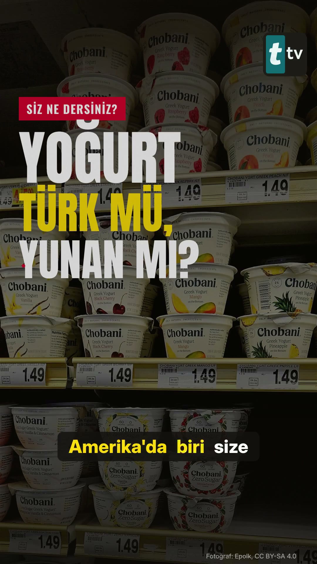 Yoğurt Türk mü, Yunan mı?